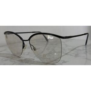 RODENSTOCK 806 Half-Rim Eyeglass Frames Black 140‎ Made in Japan